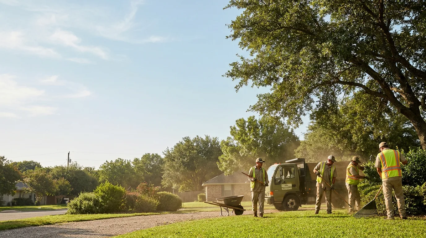 Landscaping in Bledsoe, TX near me